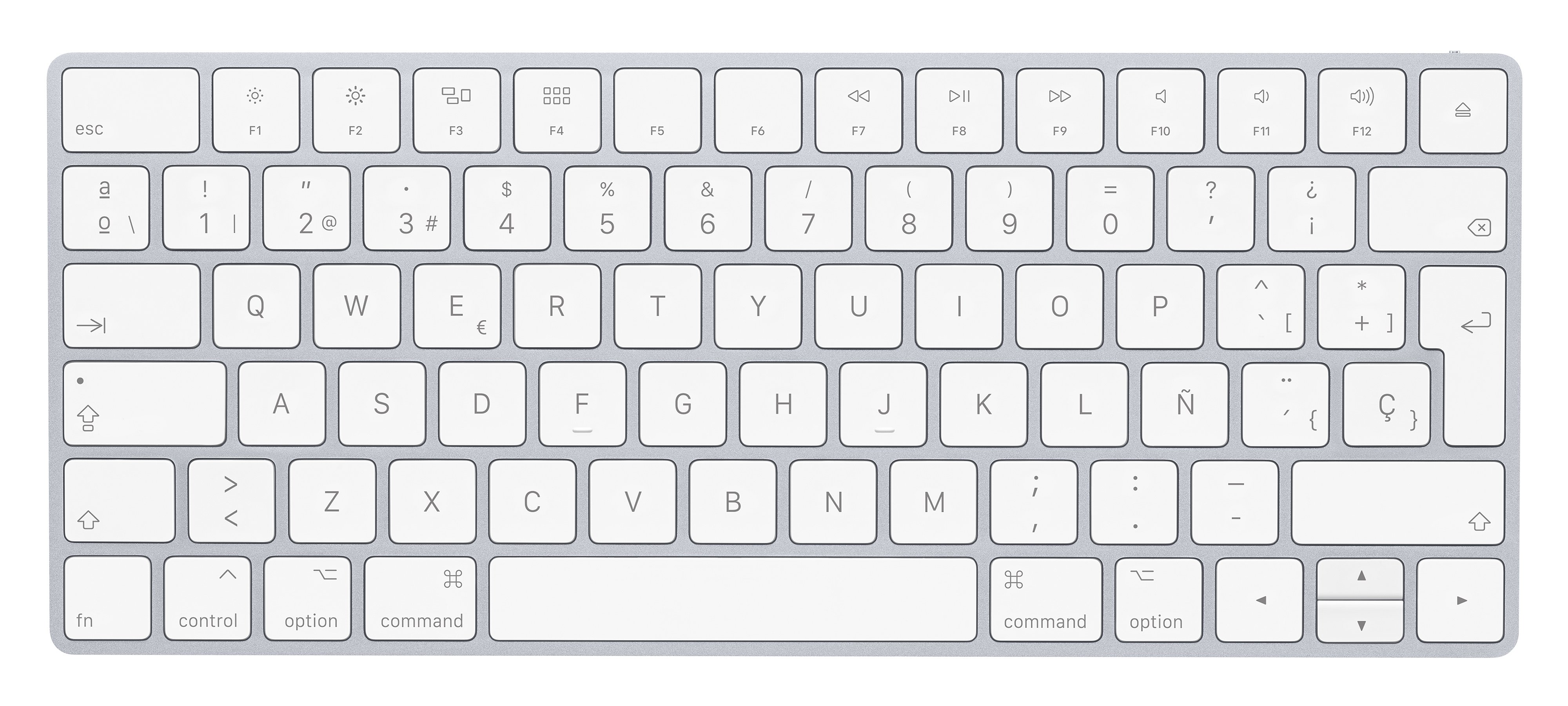 Spanish Apple keyboard