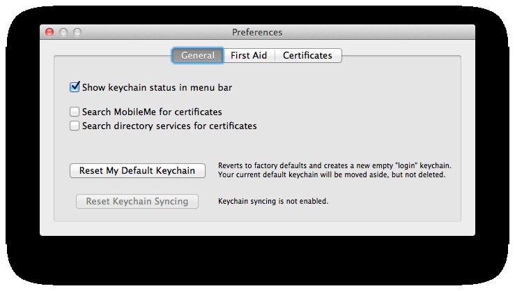 Check "Show keychain status in the menu bar"