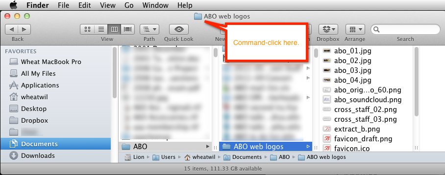 before command-click